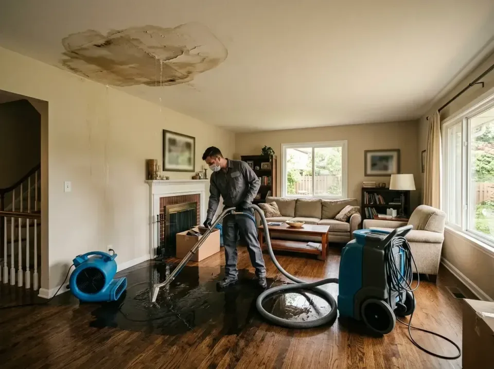 attic-pipe-burst-ceiling-drip-008 — frequently asked questions, Water Damage Restoration & Carpet Care in Boonville, IN